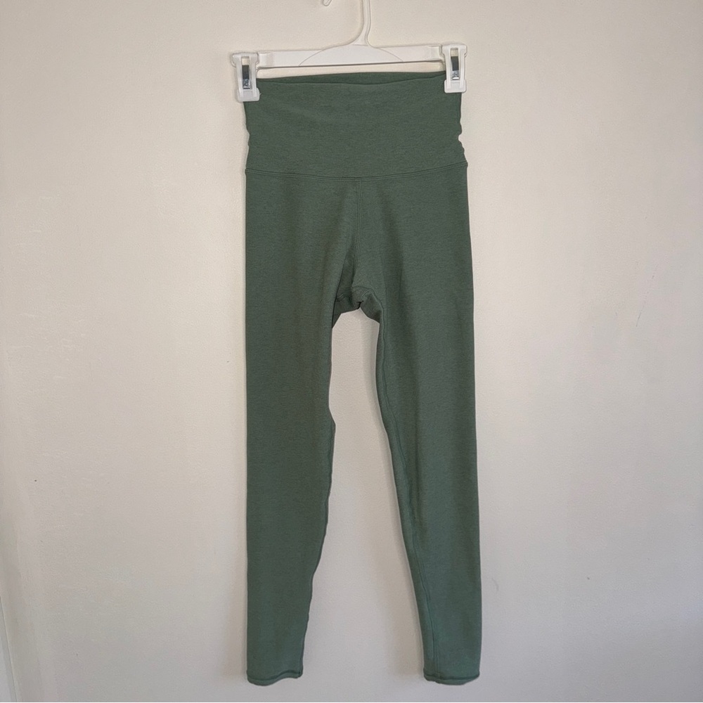 Barre3 Teal Marble Racerback Tank and Leggings SET - Picture 5 of 10